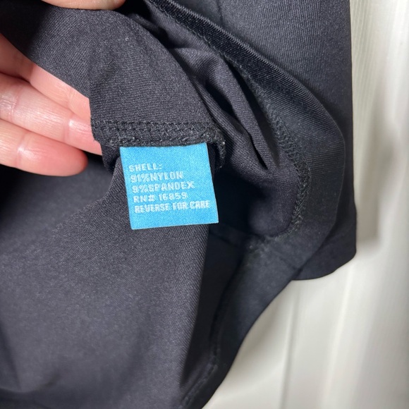 J. McLaughlin Durham Ruffle Top Womens XL Black 3/4 Sleeve Catalina Cloth Luxury - Picture 6 of 7